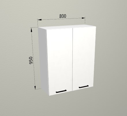 Шкаф навесной 800/950 Санвут