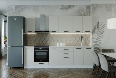 Кухонный гарнитур Шампань 2800 мм (стол. 26 мм)