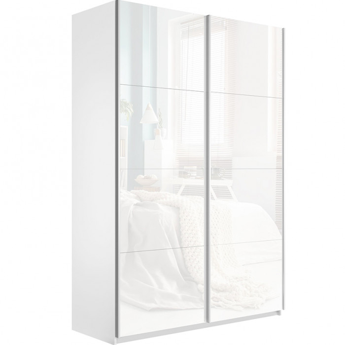 Шкаф-купе Прайм 2-х дв. со стеклами 1600 Е1