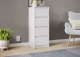 Комод 400 Айден (Белый, Белый)