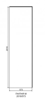Торцевой фасад ПН/ПНЯ М Лофт ДСВ