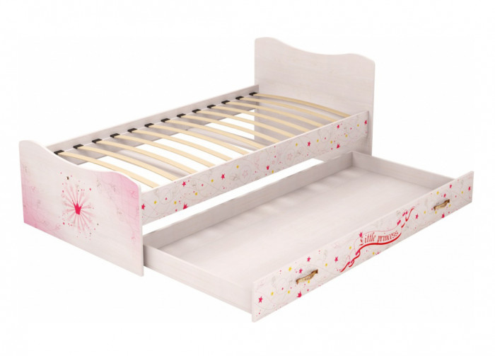 Кровать на 900 с ящиками 4 Принцесса Ижмебель