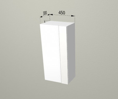 Шкаф навесной 450/950 угловой Санвут