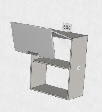Шкаф навесной 600/912 Aventos HF Вектор СВ