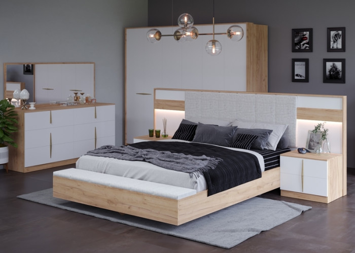 Кровать с тумбами 1800 Аравия