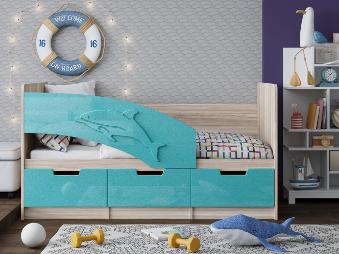 Кровать Дельфин-6 800х1800