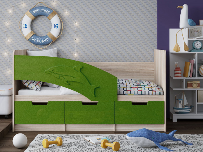 Кровать Дельфин-6 800х1800