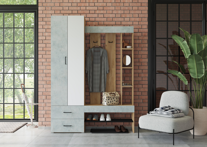 Прихожая Домино Горизонт