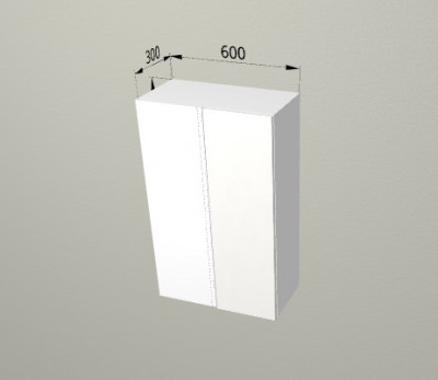 Шкаф навесной 600/950 угловой Санвут