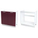 Шкаф нижний 800 под мойку Модена   (Белый, Дуб белый стендмебель)