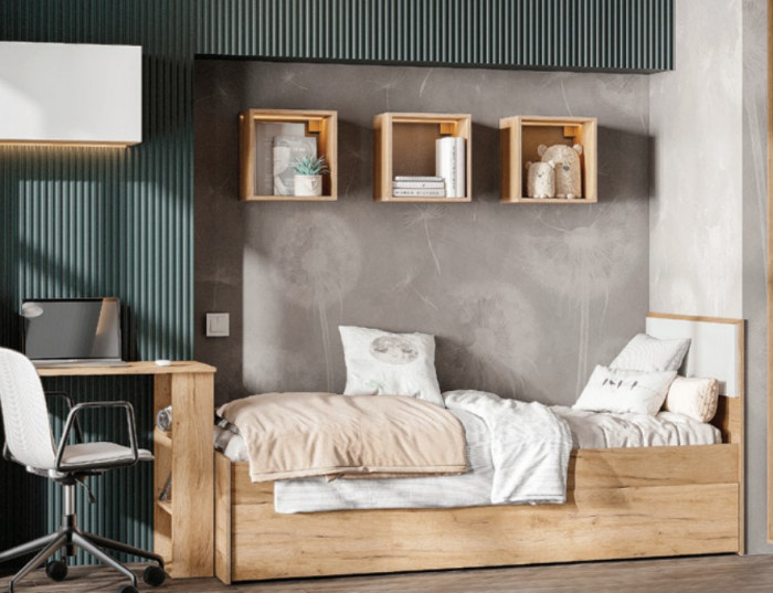 Кровать одинарная 900 Милан