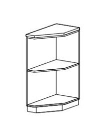 Шкаф нижний 300 полки правый Ксения