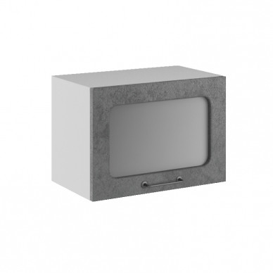 Шкаф верхний 500/450 горизонтальный стекло Лофт ДСВ