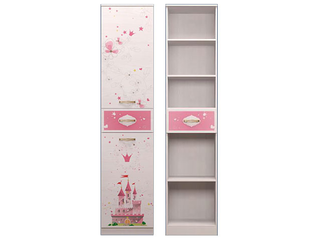 Шкаф-пенал для белья ПРАВЫЙ15 Принцесса Ижмебель