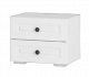 Тумба прикроватная ТБ-12 Софт (Белый, Эмаль белая)