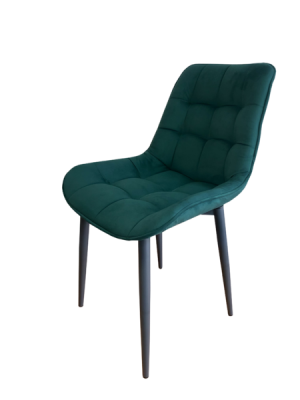 Стул черный матовый Бостон