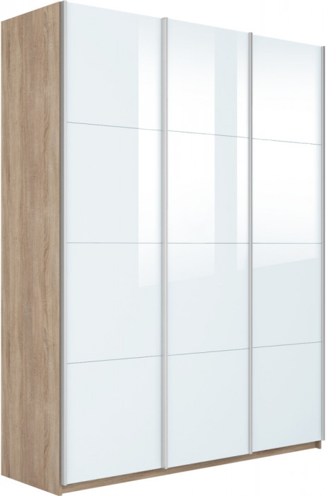 Шкаф-купе Прайм 3-х дв. со стеклами 1800 Е1