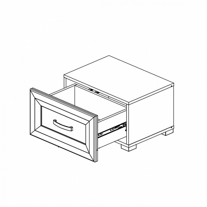 Тумба прикроватная B136-KOM1S Malta (Мальта)
