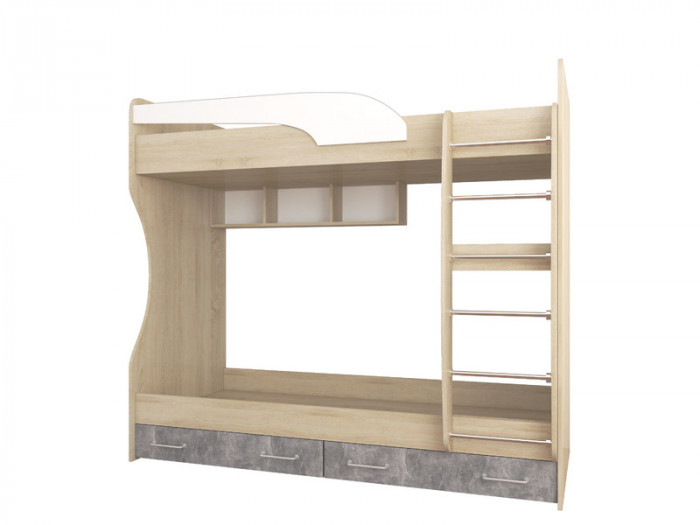 Кровать 2-ярусная Колибри Лофт
