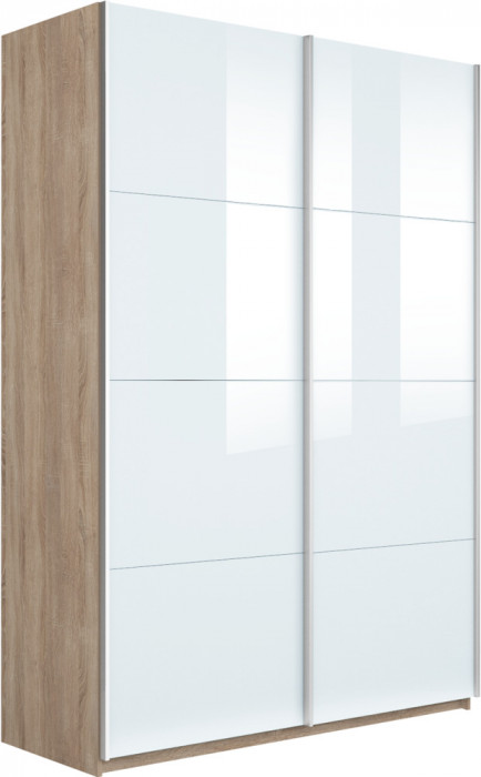 Шкаф-купе Прайм 2-х дв. со стеклами 1400 Е1