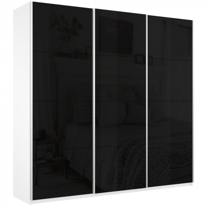 Шкаф-купе Прайм 3-х дв. со стеклами 2100 Е1 