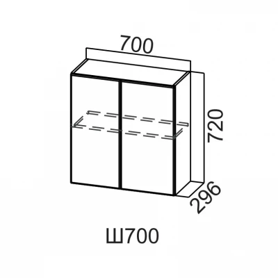 Шкаф навесной 700/720 Прованс СВ