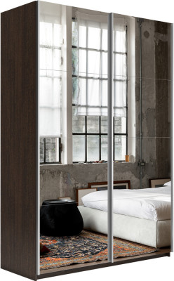 Шкаф-купе Прайм 2-х дв. с зеркалами 1400 Е1