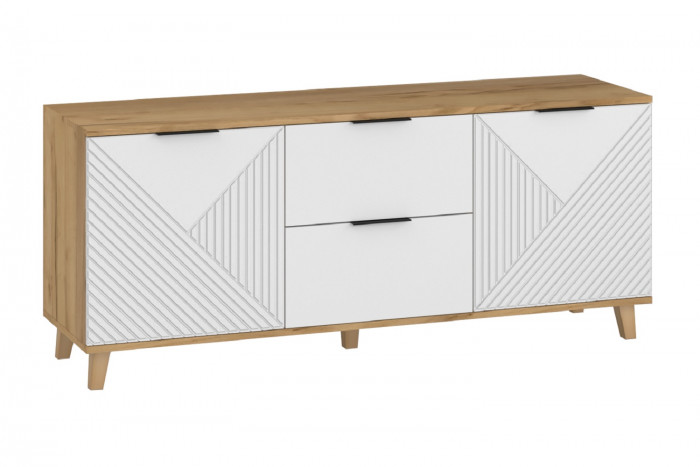 Тумба Остин Белый диагональ 1500