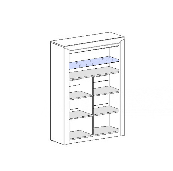 Шкаф двухдверный гостиная Соренто