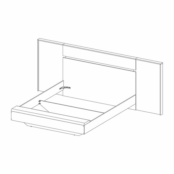 Кровать с тумбами 1800 Аравия-Марта