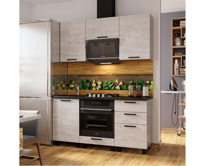 Кухня Сканди 1,6 м №3