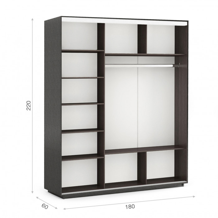 Шкаф-купе Трио Медиум 1 Экспресс 1800 Е1