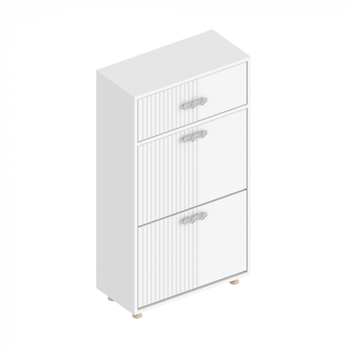 Обувница 2-ств. с ящиком Сандра