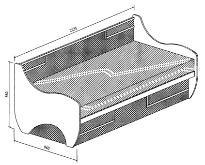 Кровать Урбани