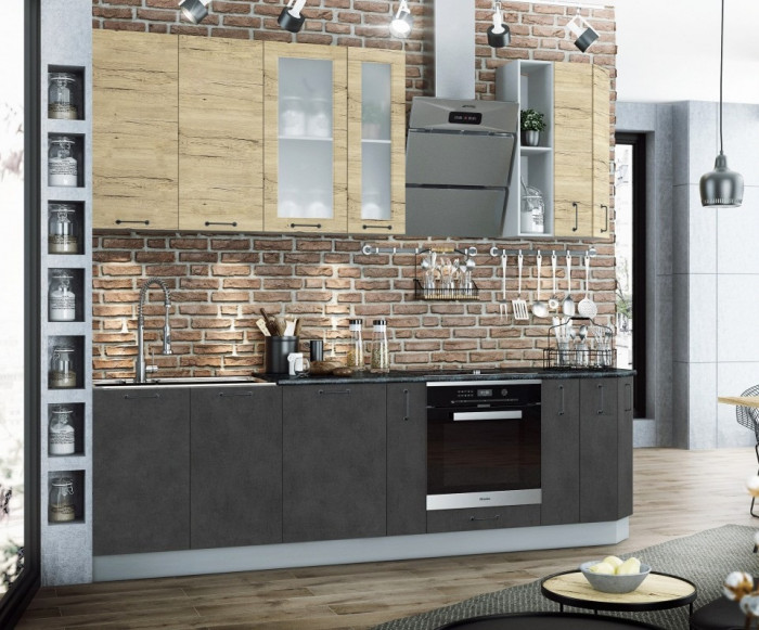 Кухня Лофт ДСВ №3