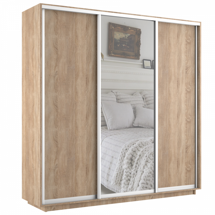 Шкаф-купе Трио Медиум 1 Экспресс 2400 Е1