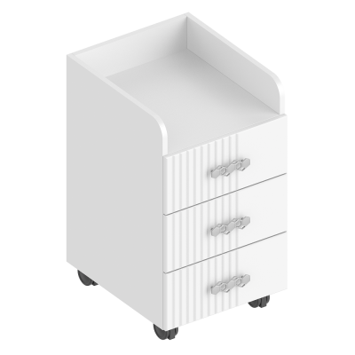 Тумба выкатная с 3-мя ящиками Сандра