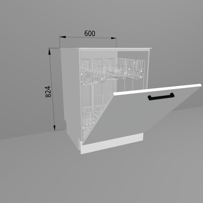 Комплект для посудомоечной машины шириной 600мм Санвут