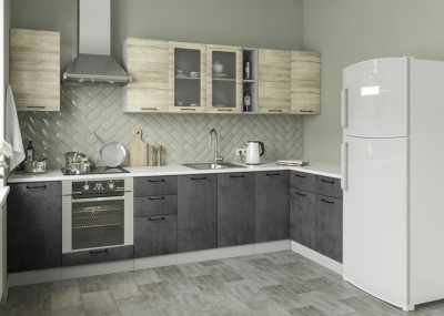 Кухня Лофт ДСВ №2