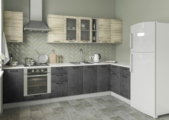 Кухня Лофт ДСВ №2