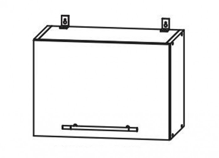 Шкаф верхний 500 горизонтальный Империя