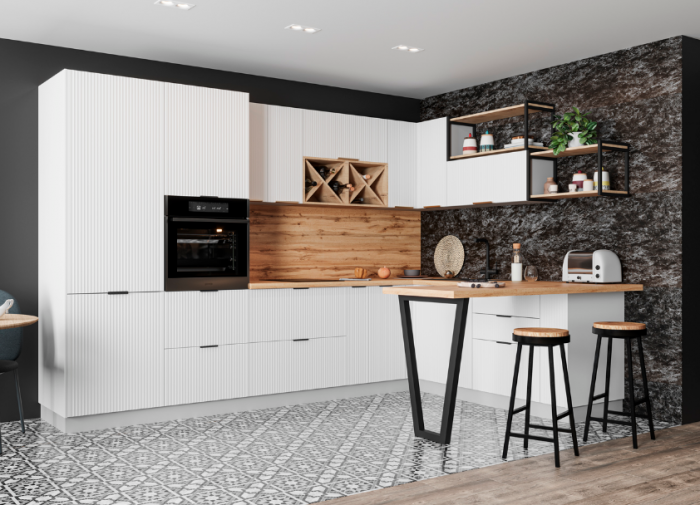 Шкаф верхний Blum Aventos HF 600/700 Монца