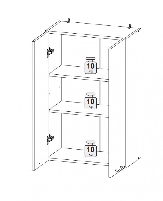 Шкаф верхний 600/920 Кельн