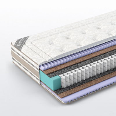 Матрас Platinum Deluxe чехол трикотаж + подушка в подарок