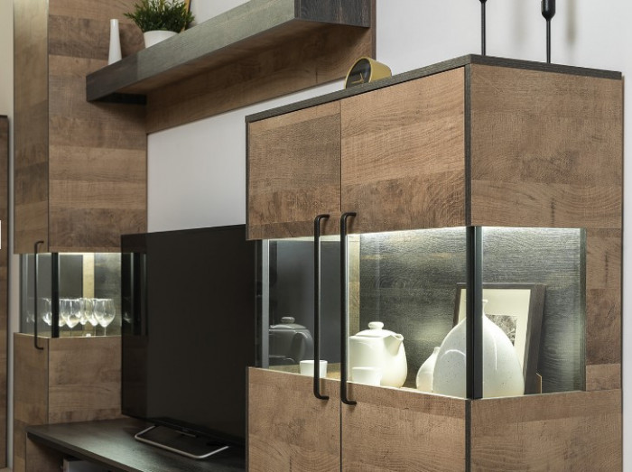 Комод с витриной 13.306 Трувор