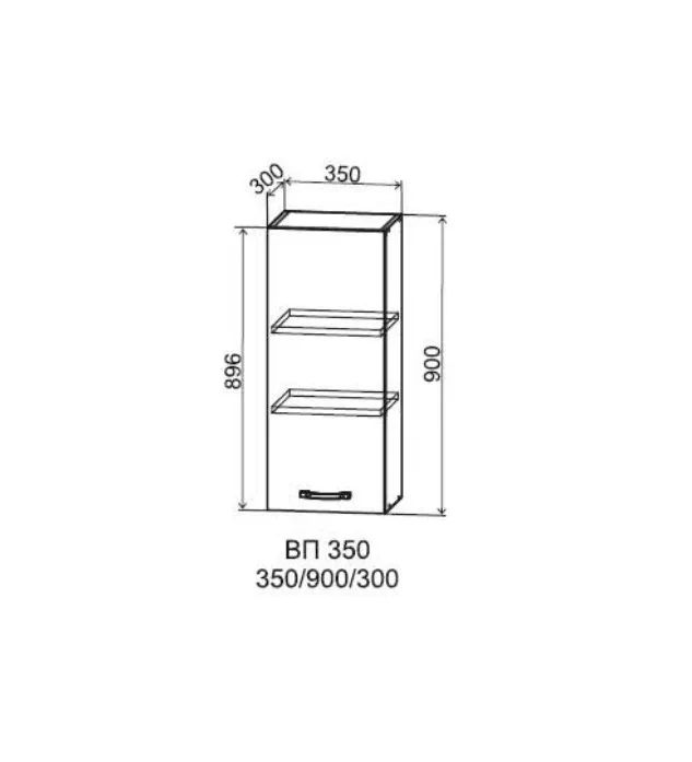 Шкаф верхний 350/900 Империя