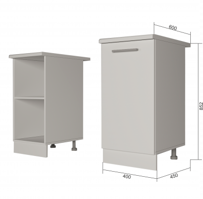 Шкаф нижний 400 Санвут