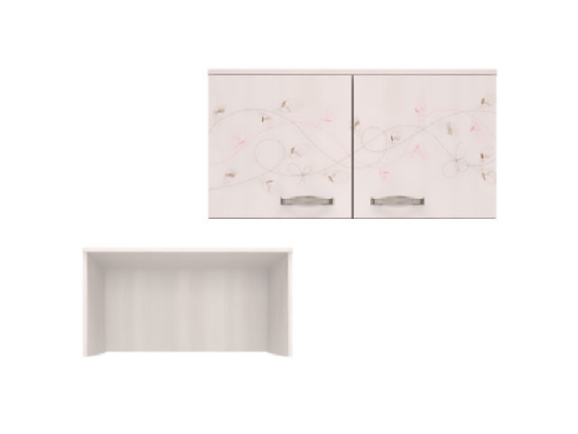 Антресоль к шкафу для одежды 2 Принцесса Ижмебель