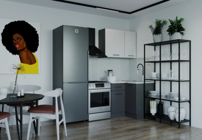 Кухонный гарнитур угловой Вегас-1000У (стол. 26 мм)