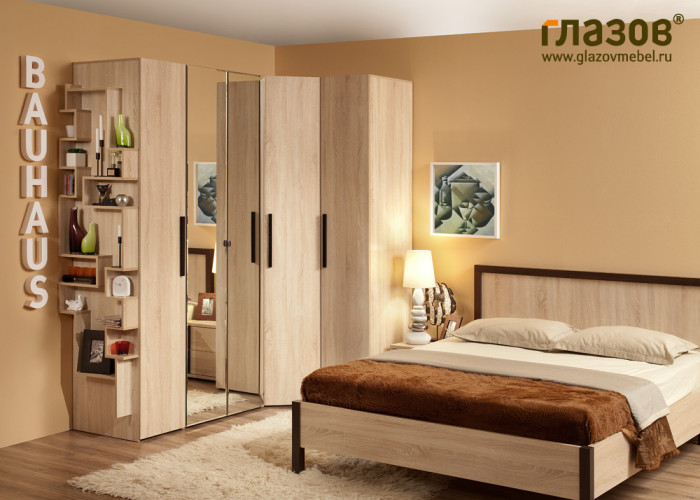 Кровать BAUHAUS 4 1200